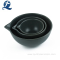 Custom Black Ceramic Rice Bowl Wholesale